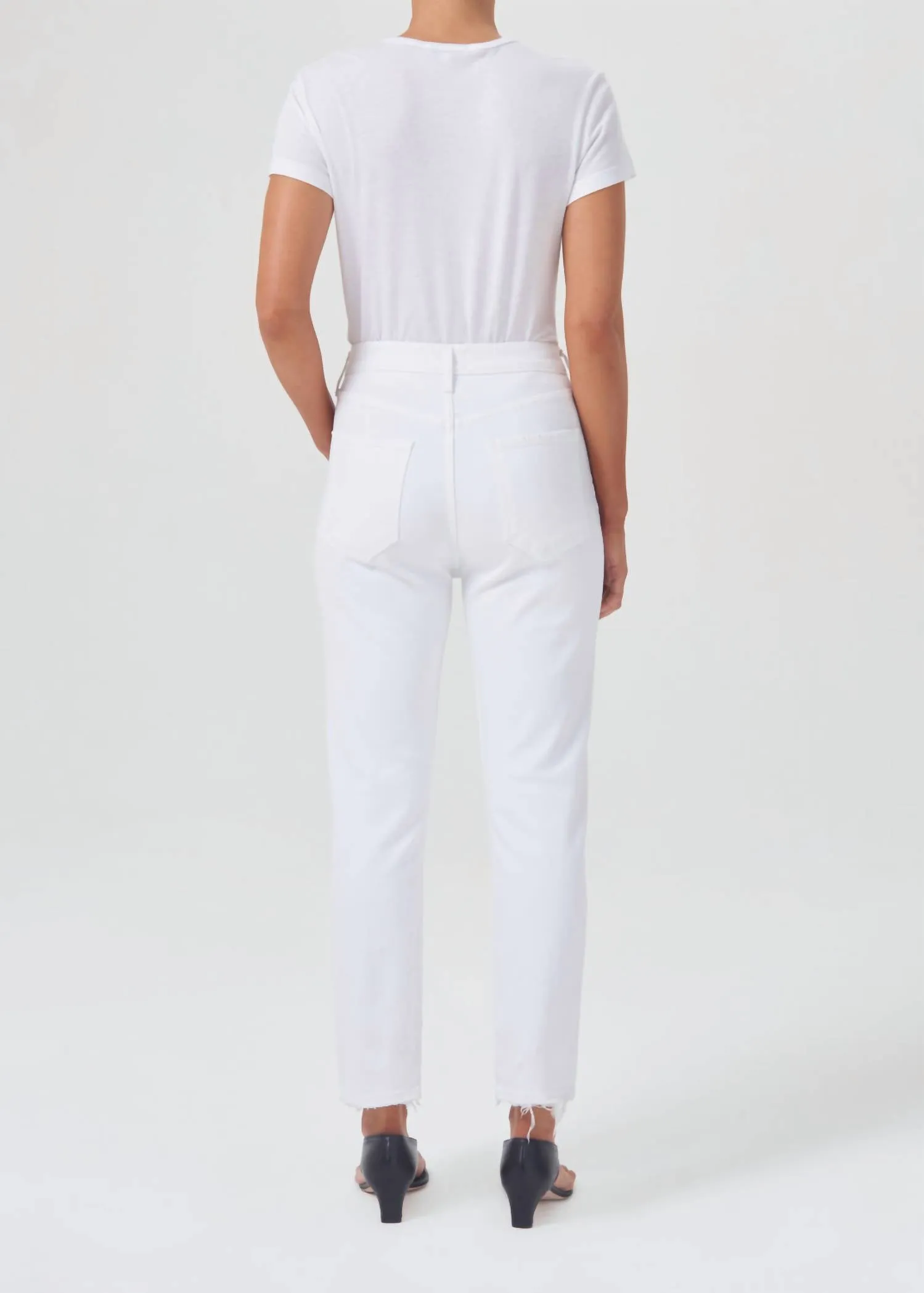 Agolde - RILEY HIGH RISE STRAIGHT CROP JEAN