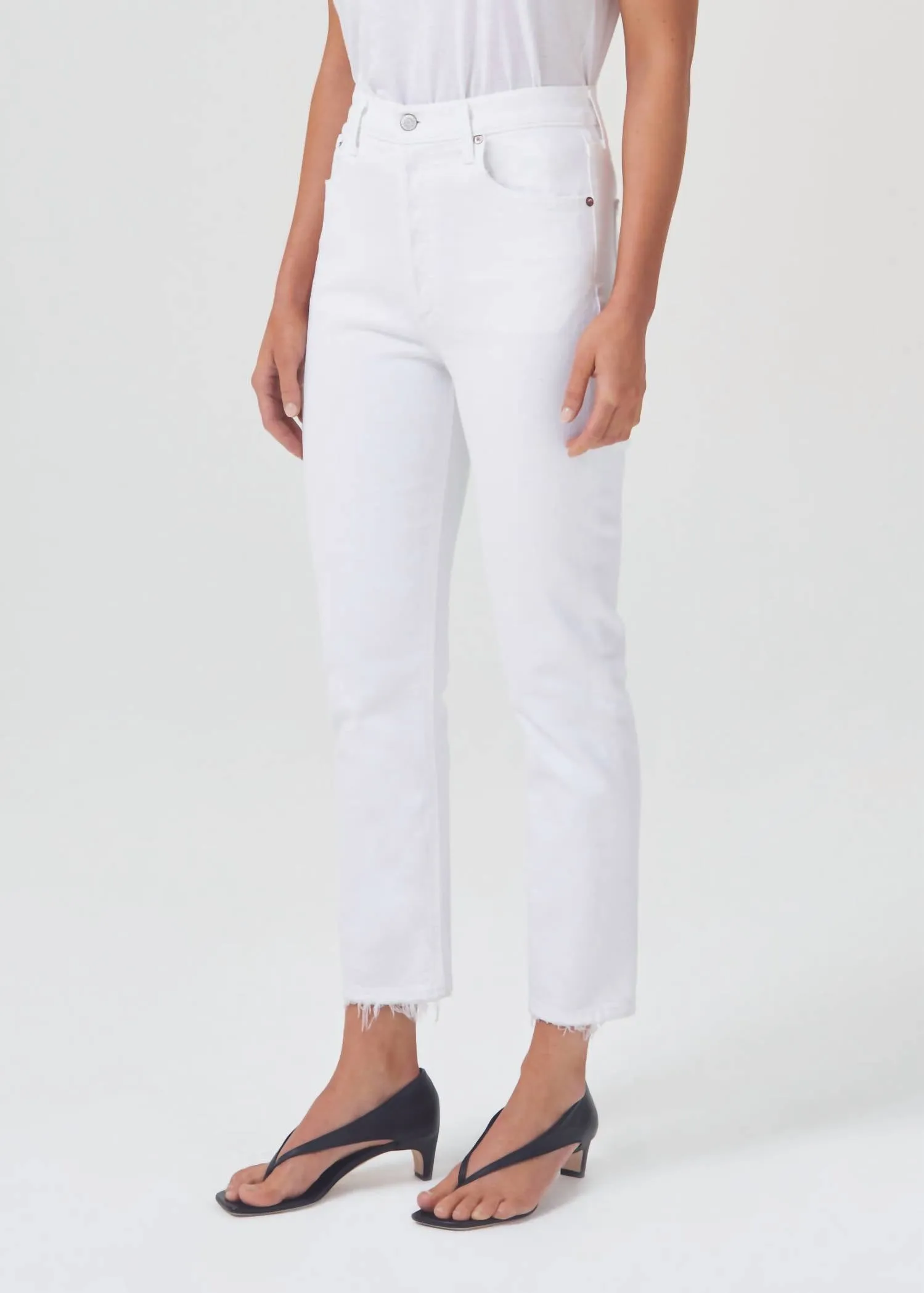Agolde - RILEY HIGH RISE STRAIGHT CROP JEAN