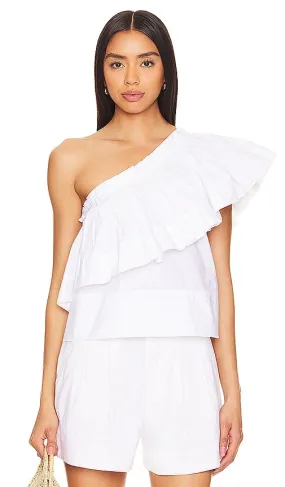 A.L.C. Pia Top in White