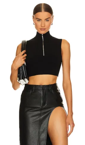 A.L.C. Pierre Top in Black