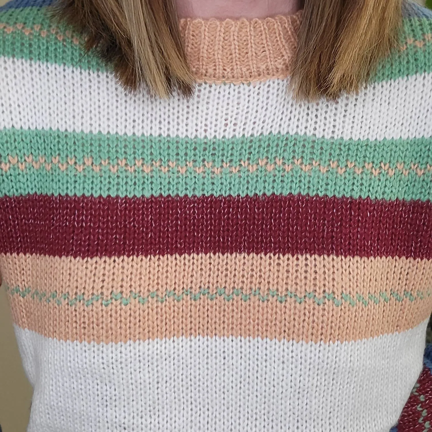 And The Why - Striped Knitted Sweater