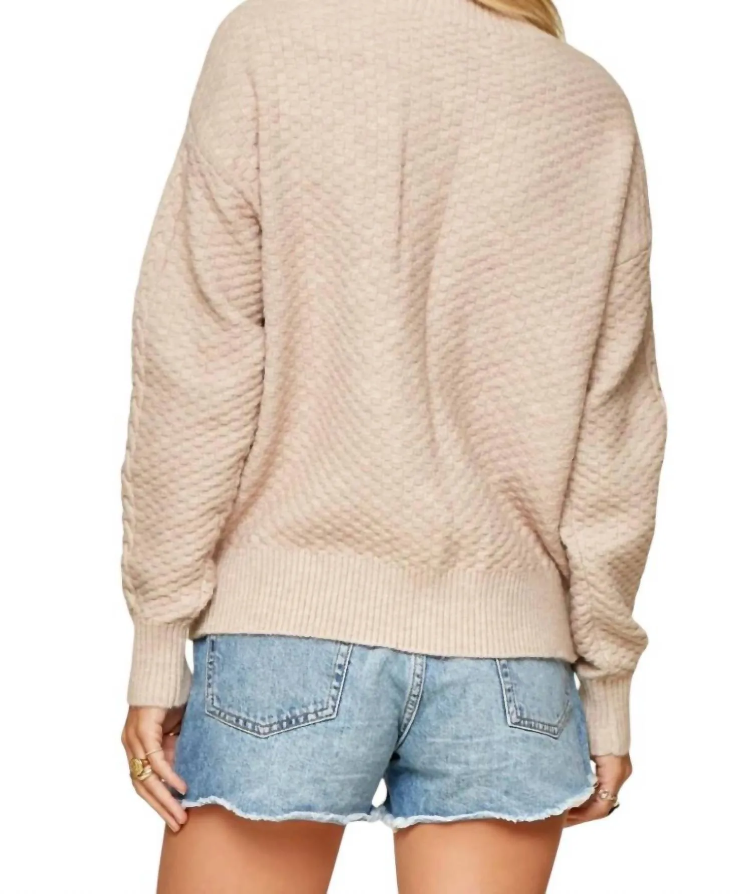 Andree By Unit - It's A Good Life Cable Sweater