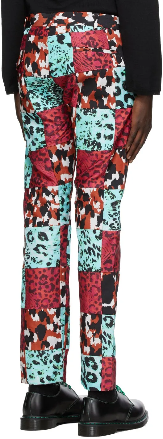 Comme des GarÃ§ons Homme Plus Blue Splatter Jeans