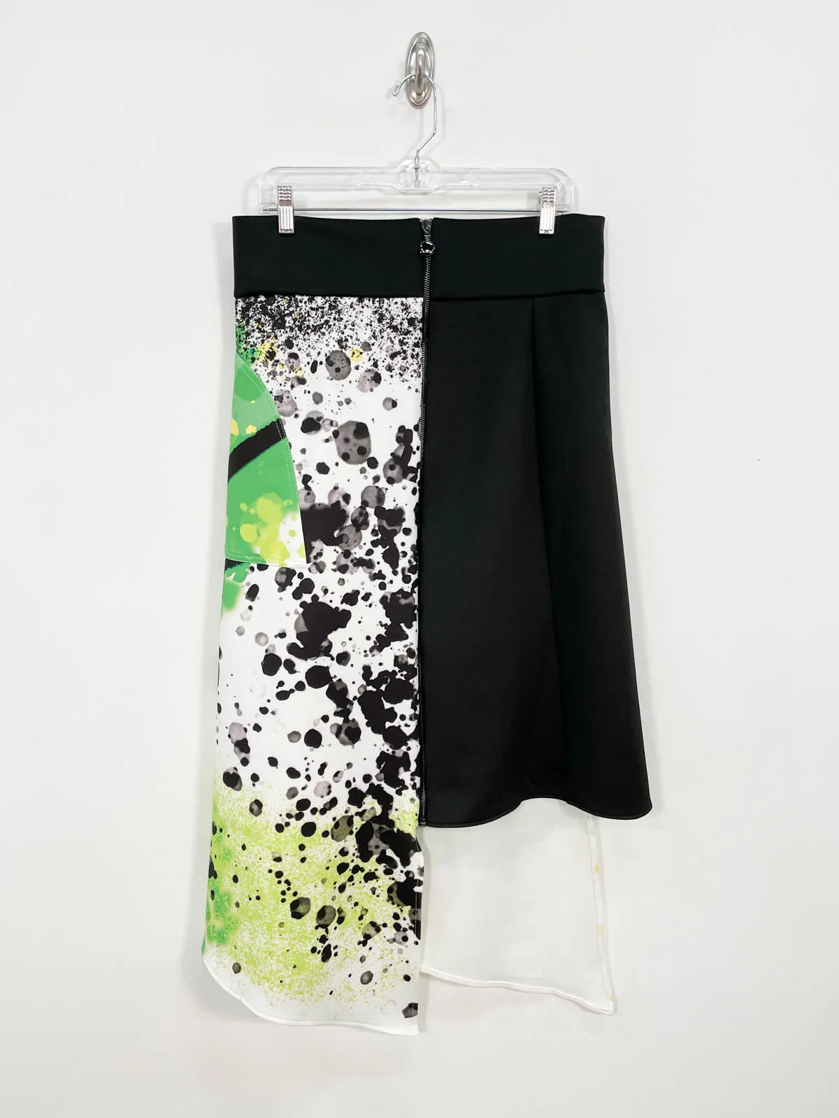 Dia Skirt, Green Print