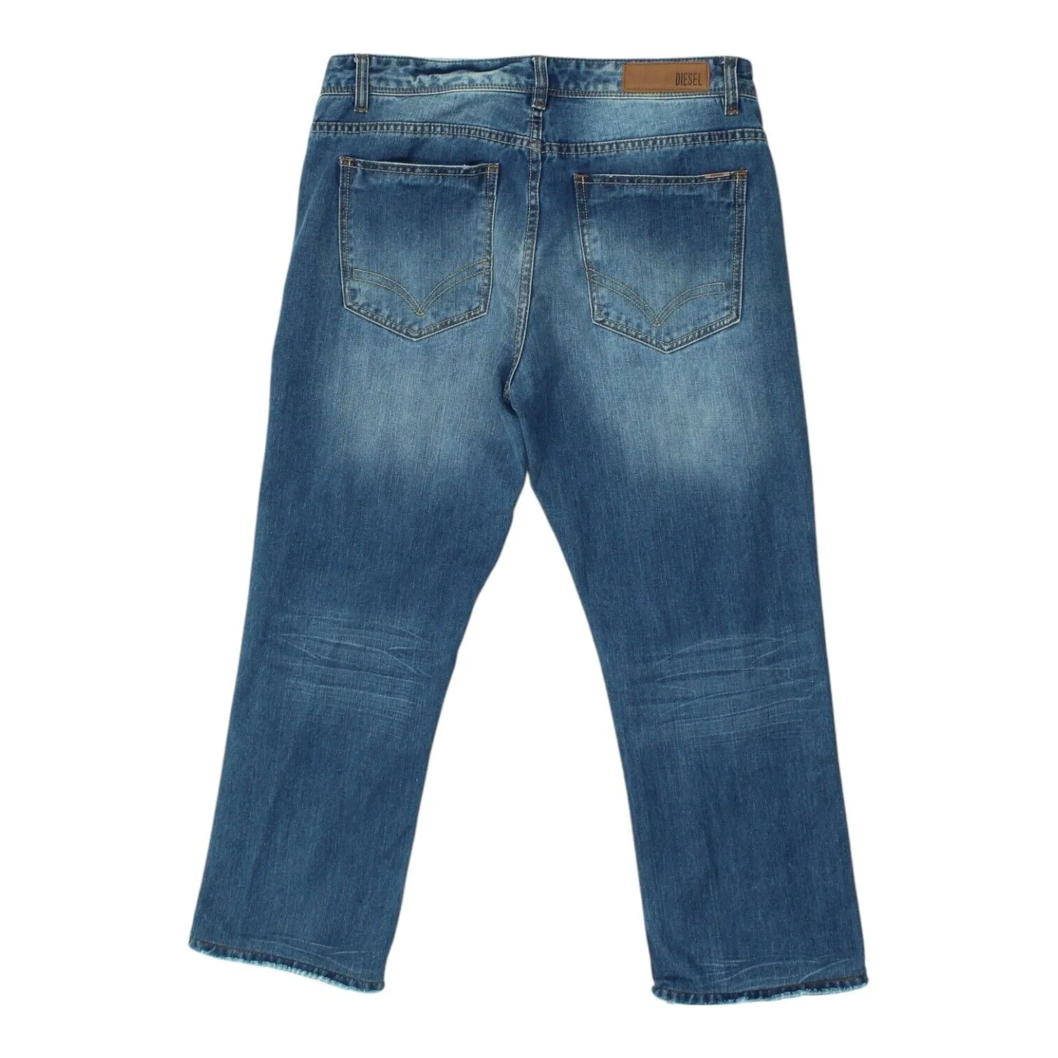 Diesel Mens Blue Classic Bootcut Jeans | Casual Designer Denim Trousers VTG