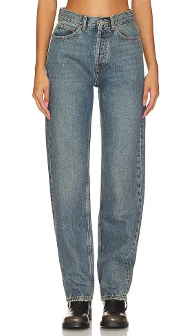 Dr. Denim Beth Straight Leg in Blue