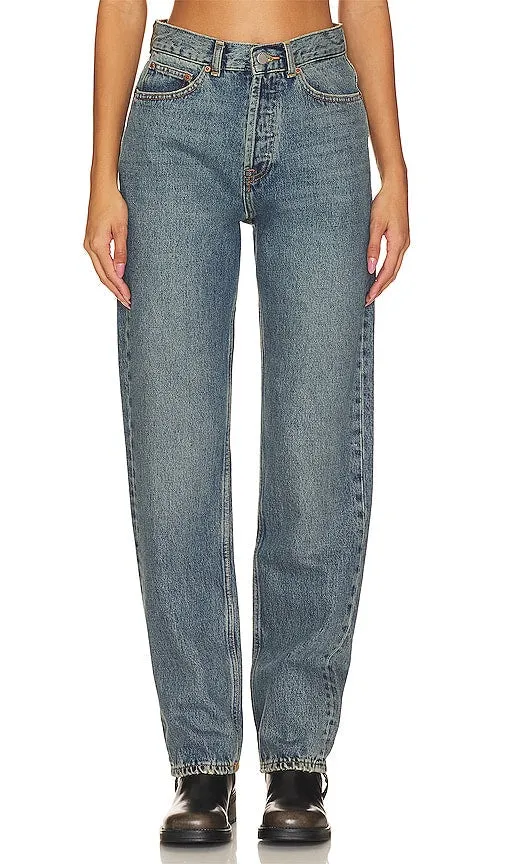 Dr. Denim Beth Straight Leg in Blue
