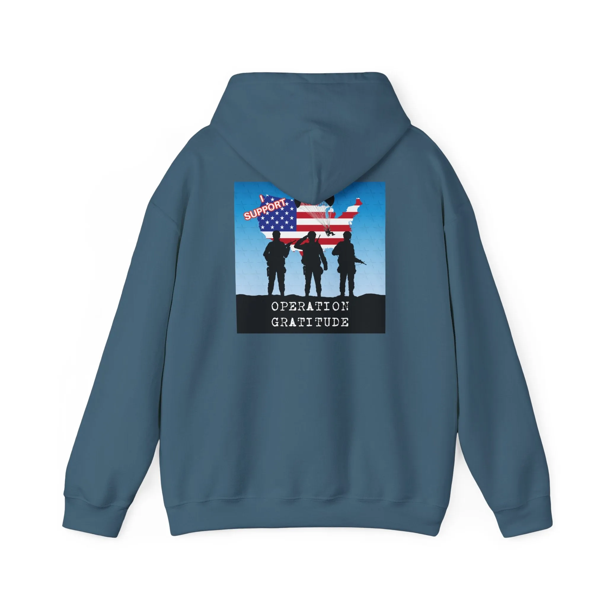 FFS/Operation Gratitude Hooded Sweatshirt