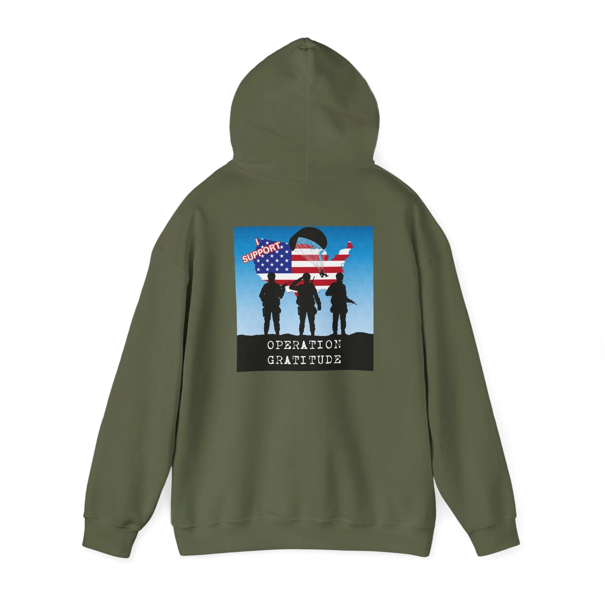 FFS/Operation Gratitude Hooded Sweatshirt