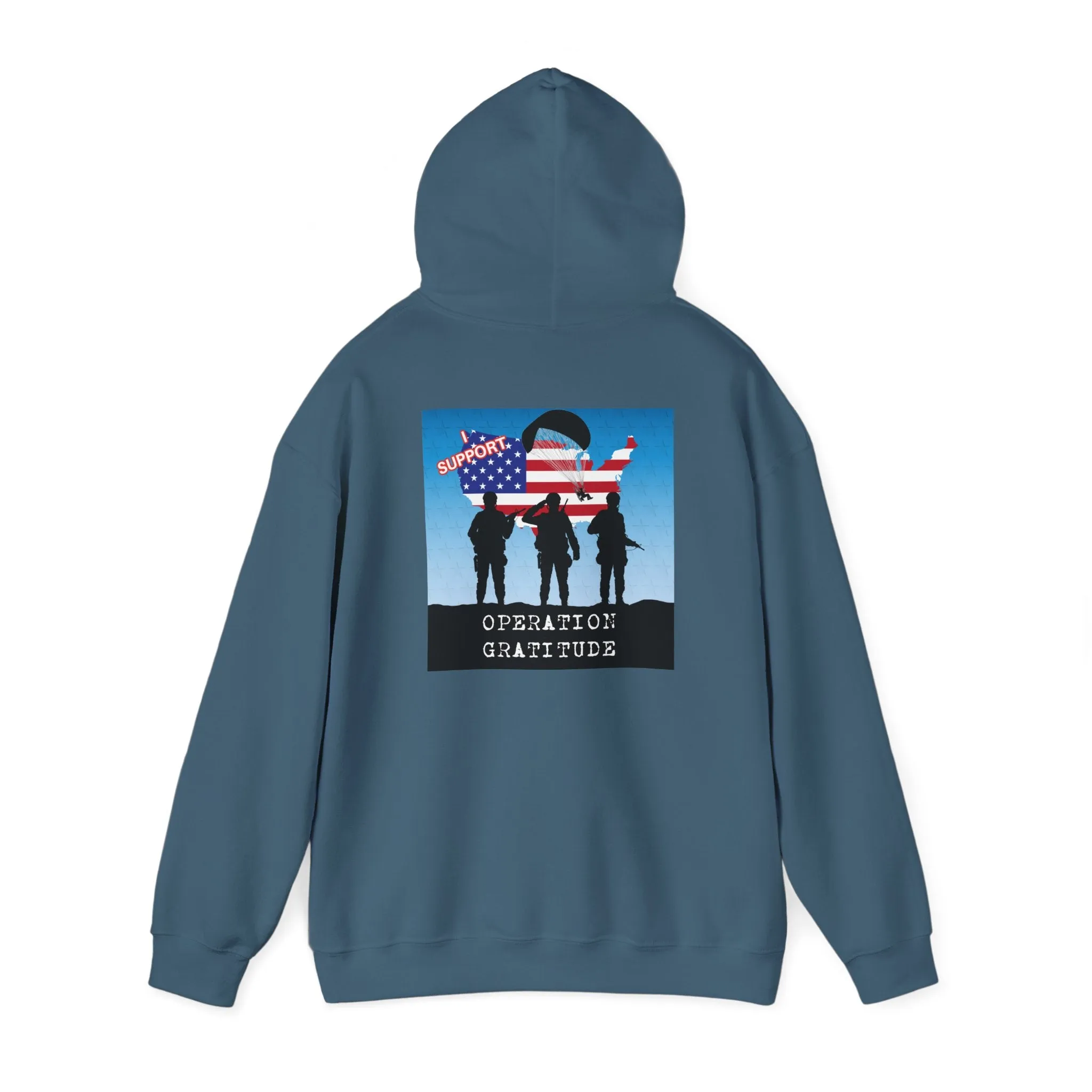 FFS/Operation Gratitude Hooded Sweatshirt