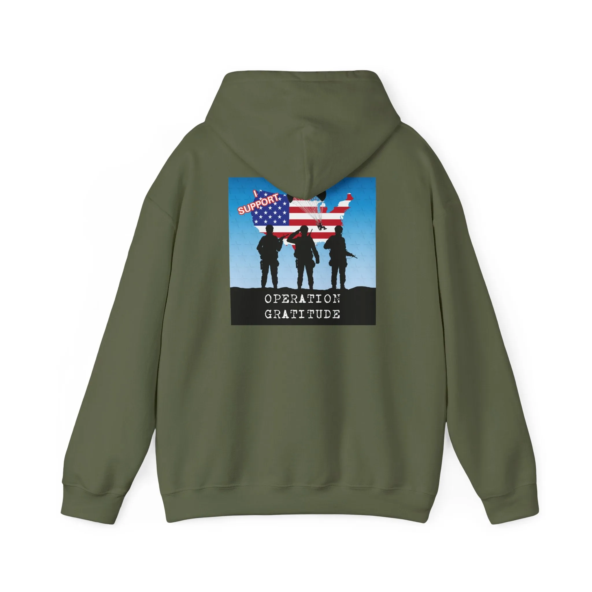 FFS/Operation Gratitude Hooded Sweatshirt