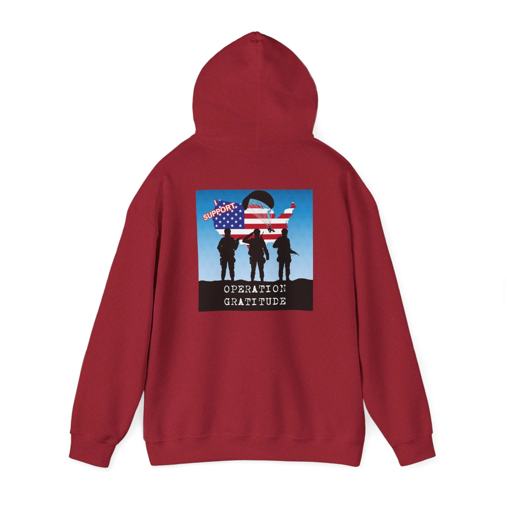 FFS/Operation Gratitude Hooded Sweatshirt
