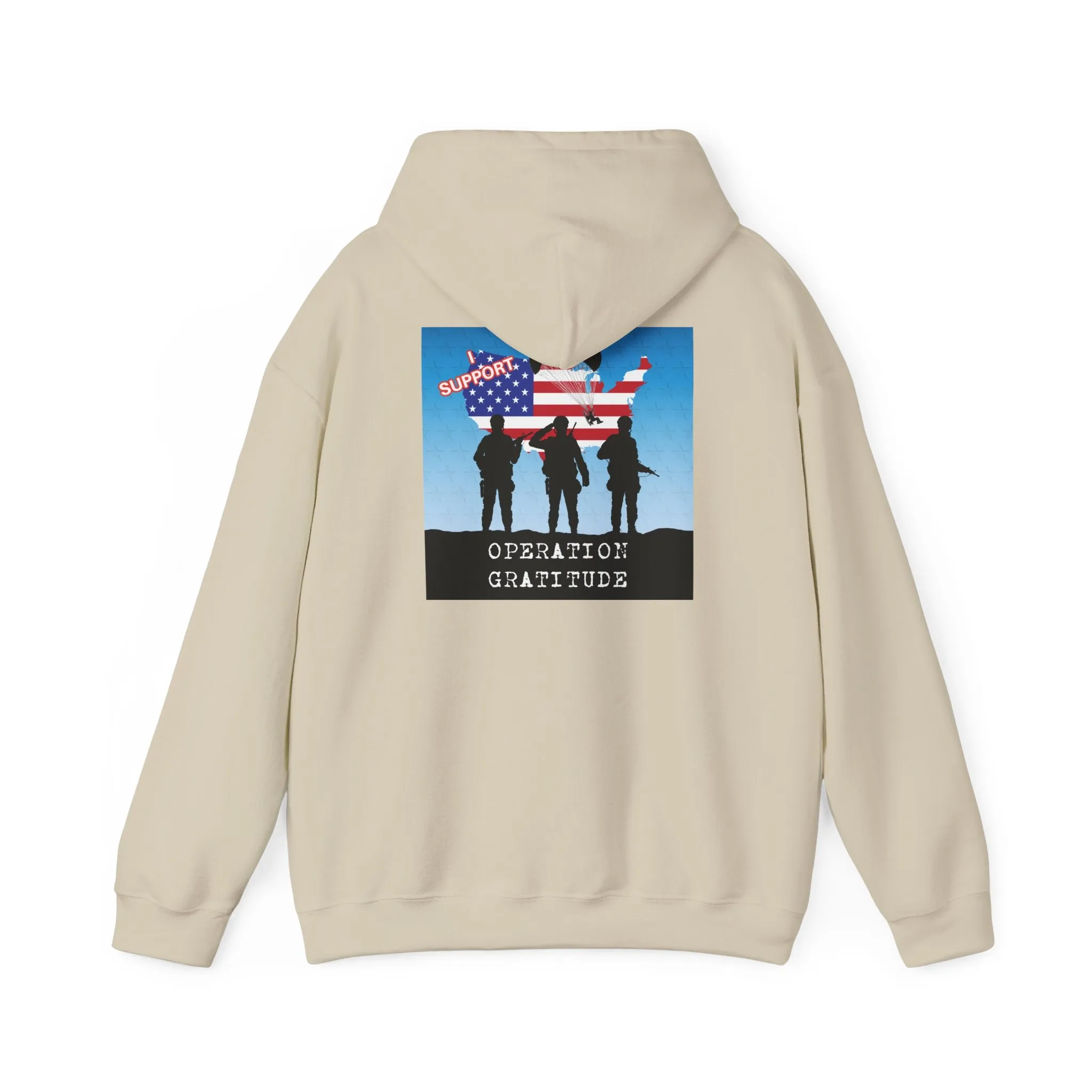 FFS/Operation Gratitude Hooded Sweatshirt
