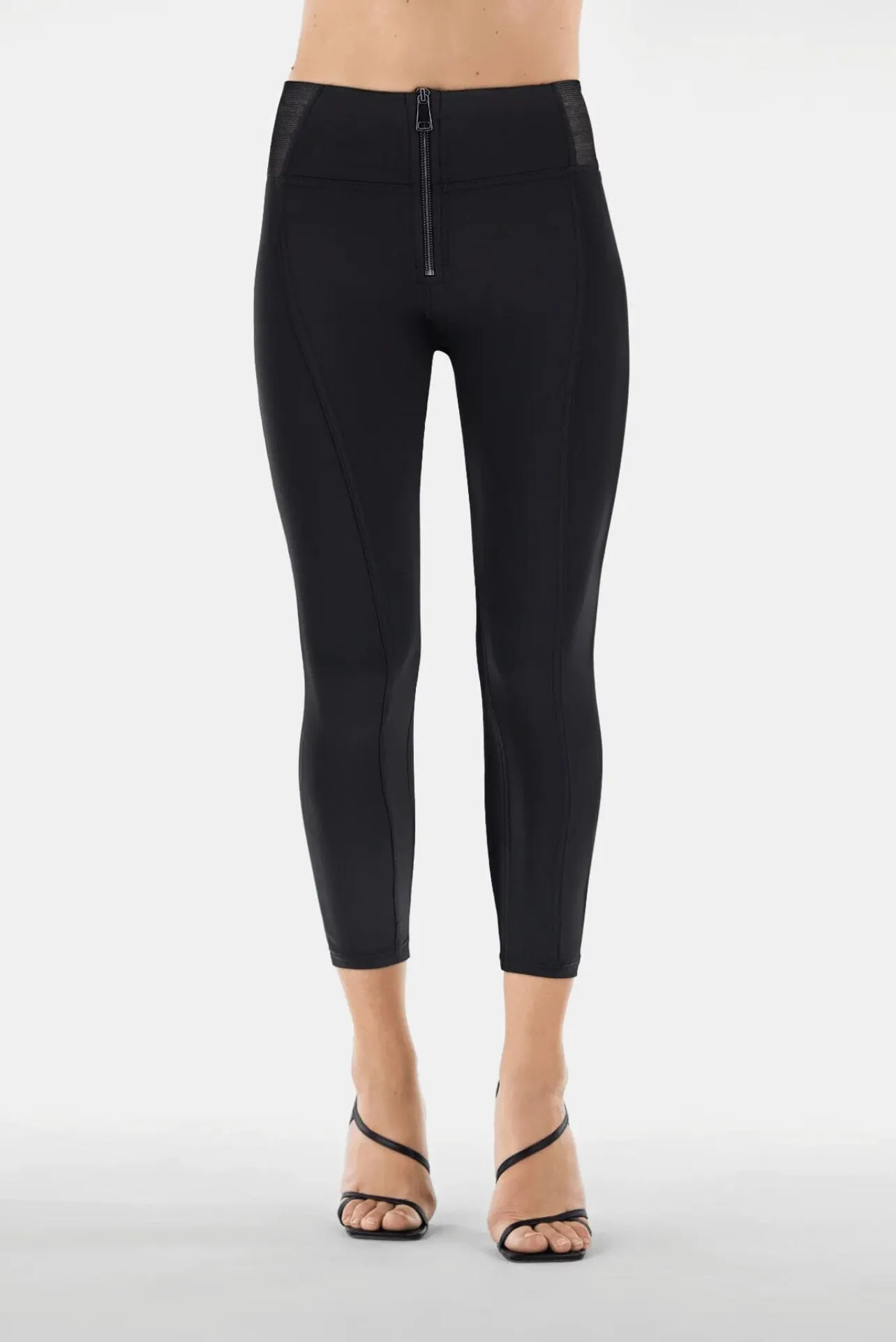 FREDDY DIWO CONTOURING TROUSERS  - BLACK