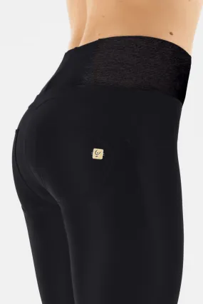 FREDDY DIWO CONTOURING TROUSERS  - BLACK