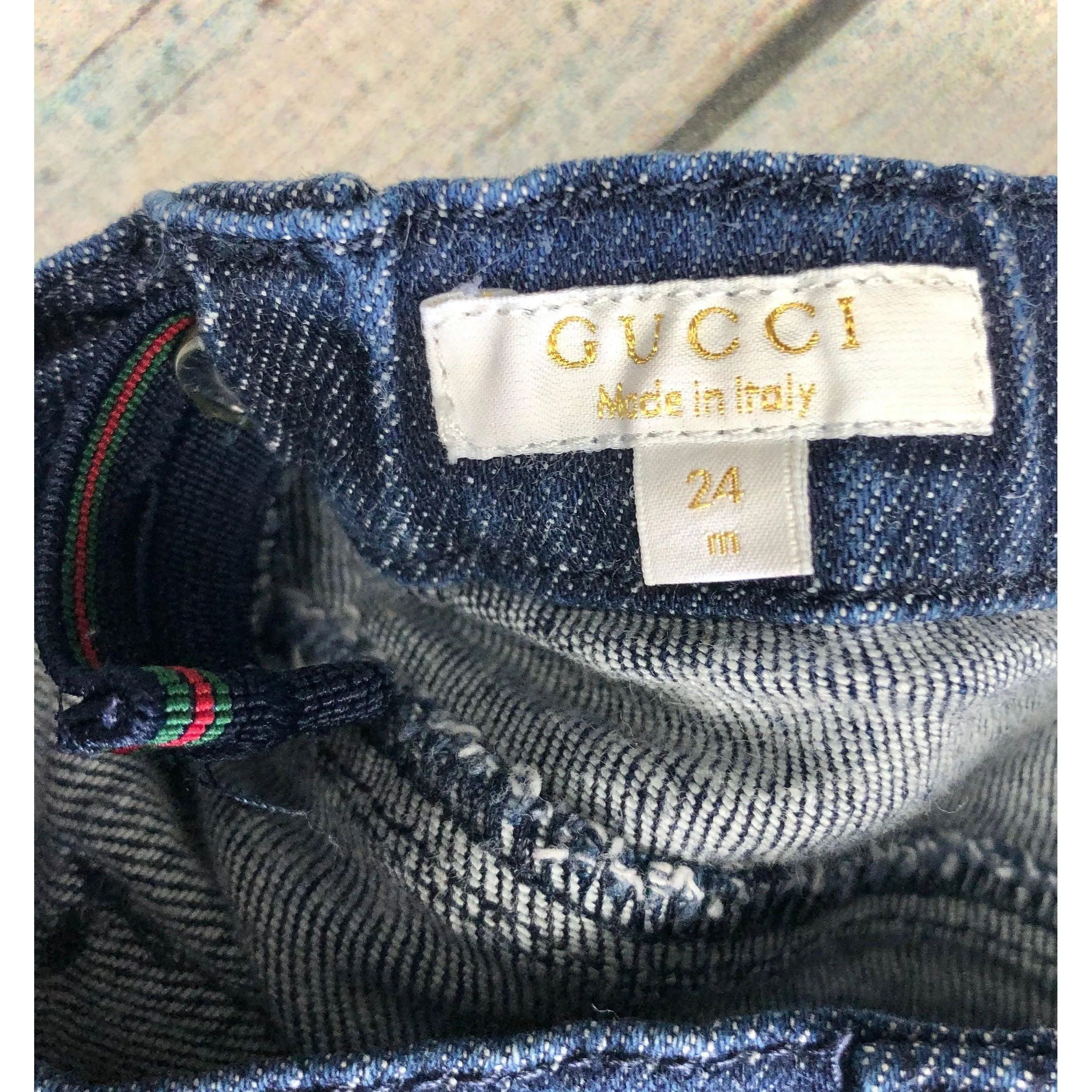 Genuine Gucci Girls Skinny Jeans - Size 2