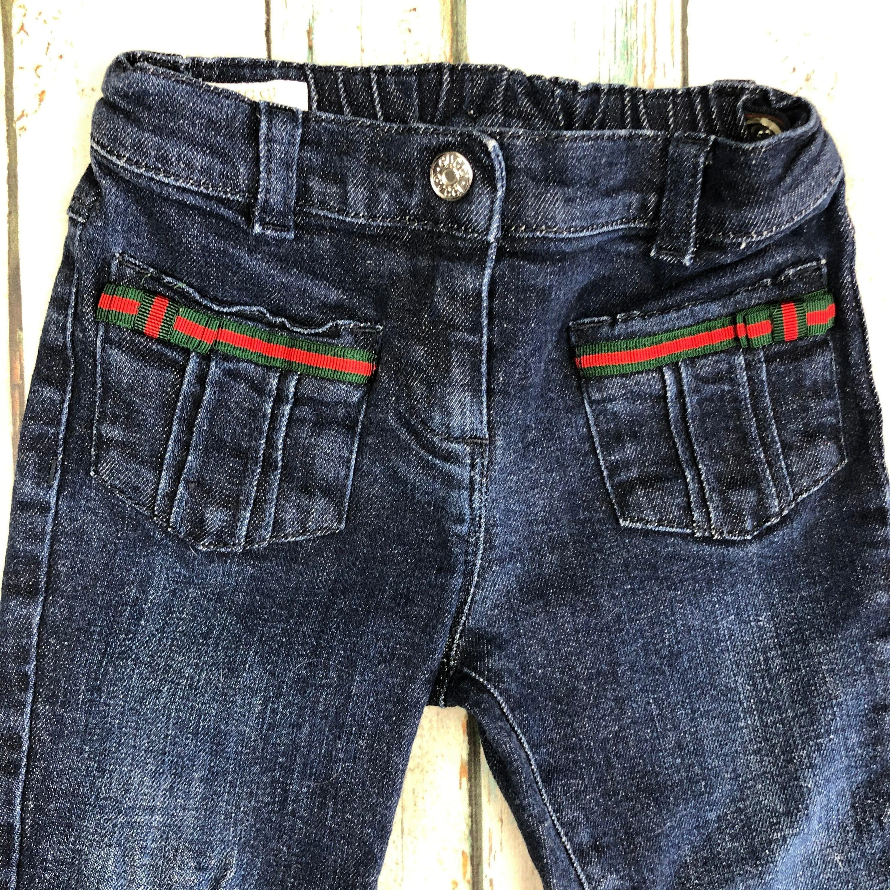 Genuine Gucci Girls Skinny Jeans - Size 2