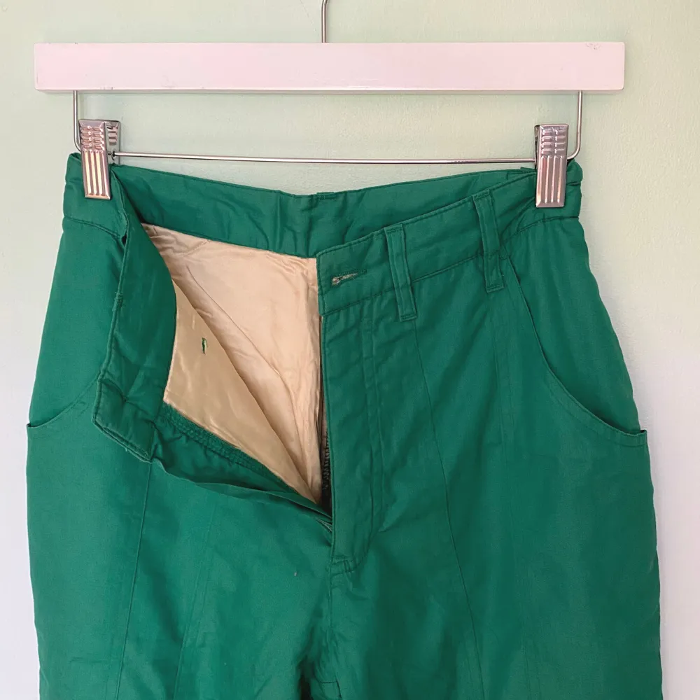 Green Heavyweight Trousers - XS