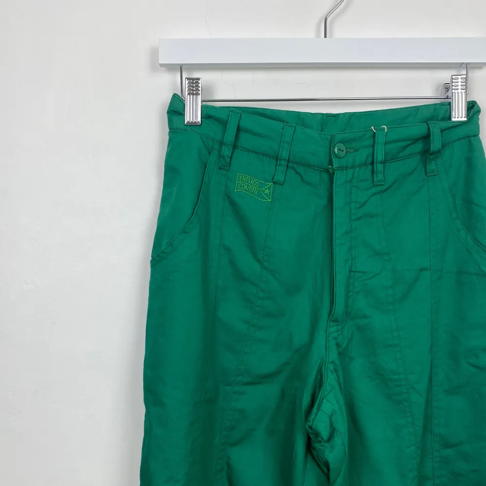 Green Heavyweight Trousers - XS
