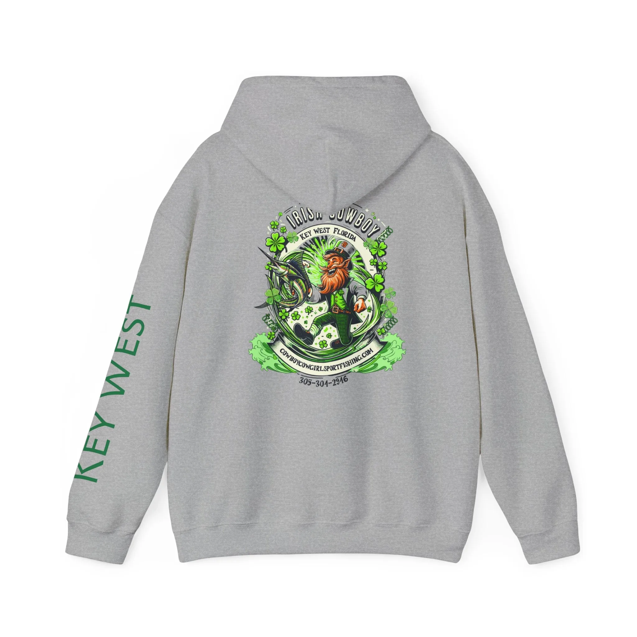 Irish Cowboy Leprechaun Heavy Blend™ Hooded Sweatshirt