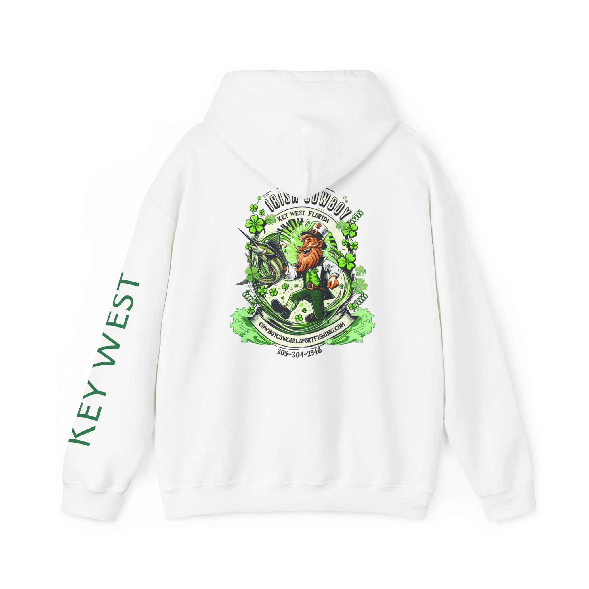 Irish Cowboy Leprechaun Heavy Blend™ Hooded Sweatshirt