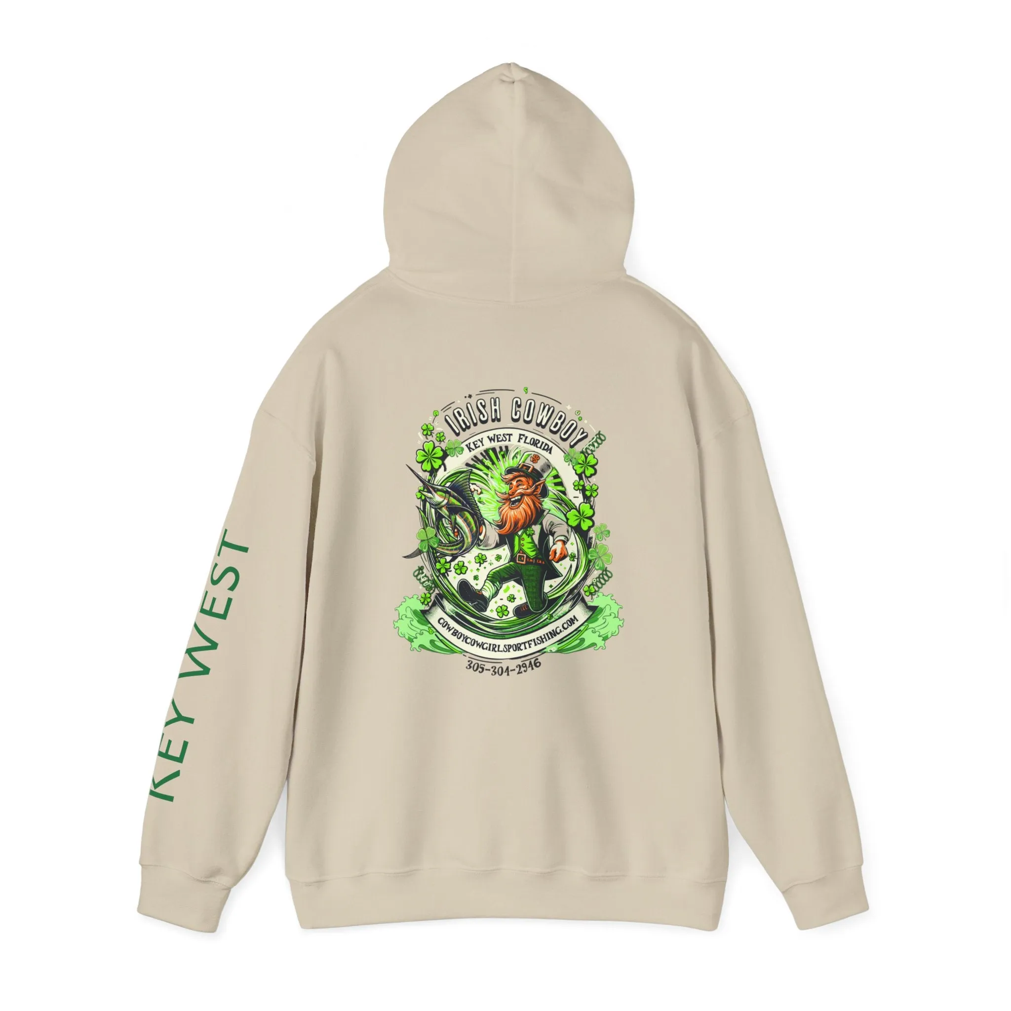 Irish Cowboy Leprechaun Heavy Blend™ Hooded Sweatshirt