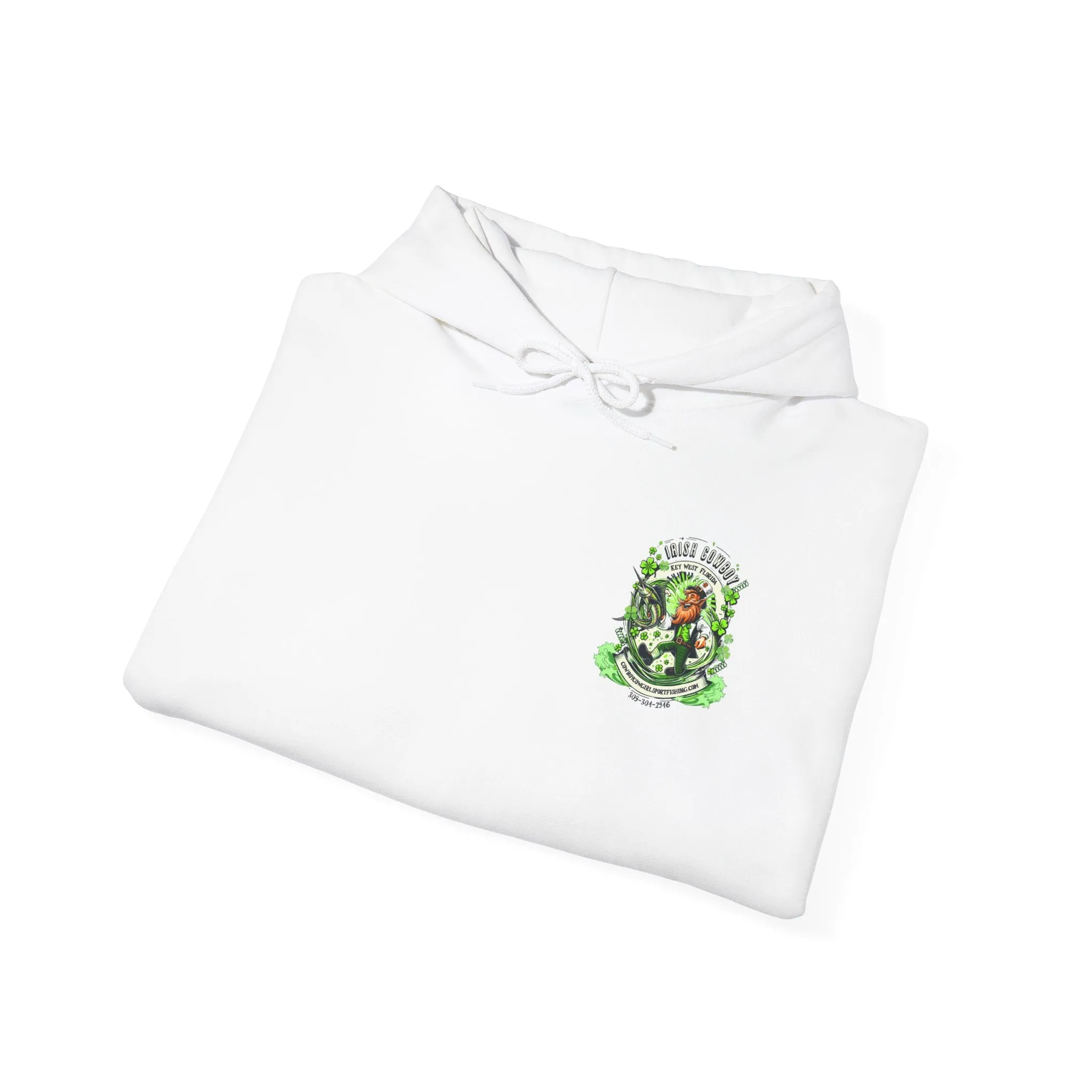 Irish Cowboy Leprechaun Heavy Blend™ Hooded Sweatshirt