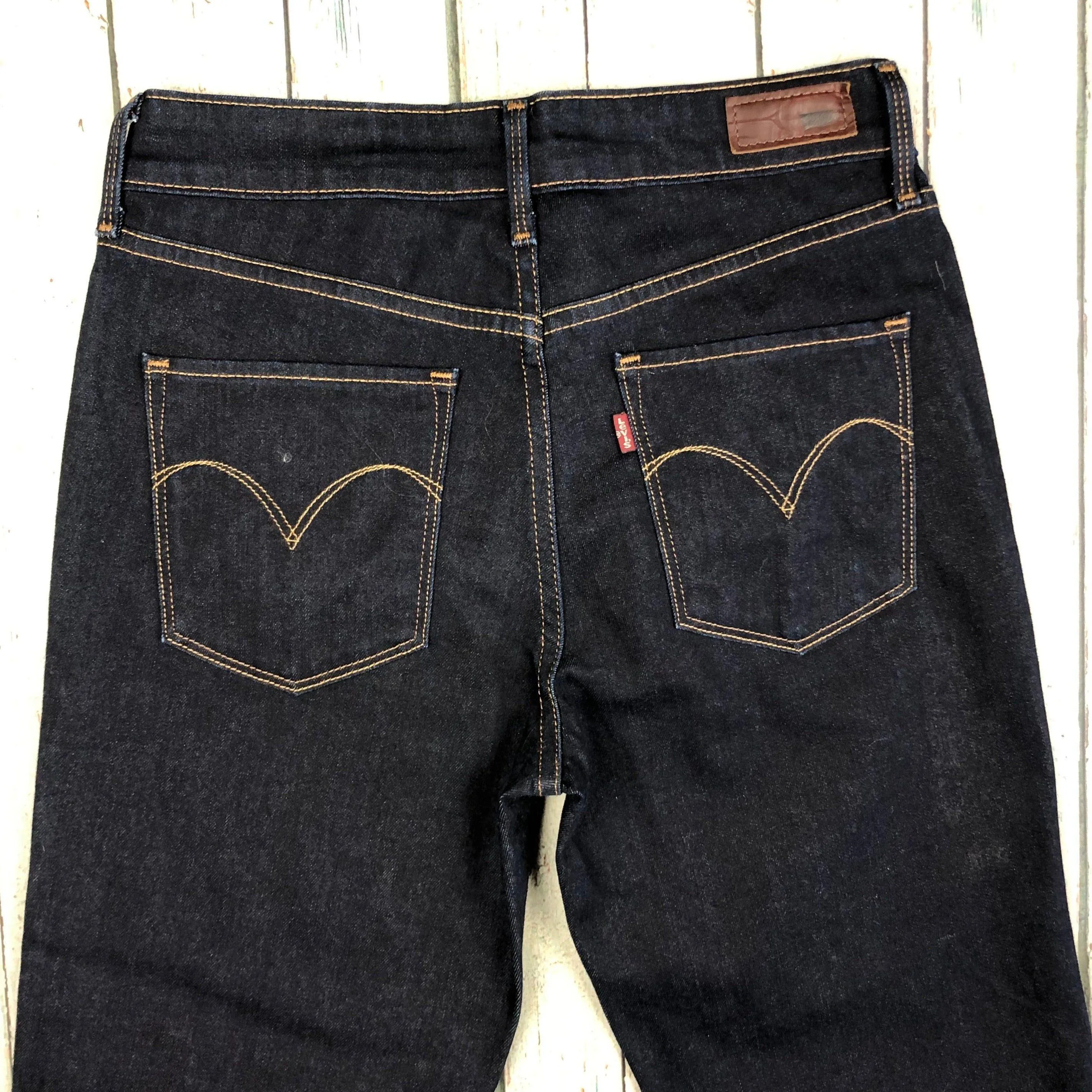 Levis Demi Curve Mid Rise Slim Stretch Denim Jeans- Size 27