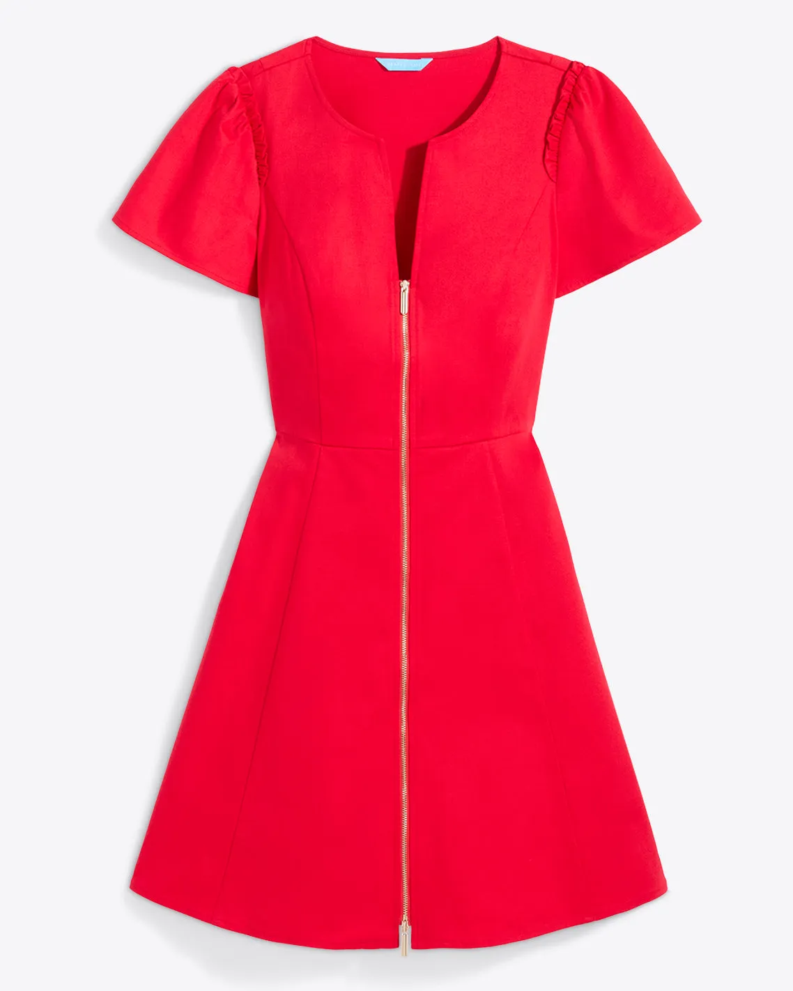 Mae Love Circle Dress in Red