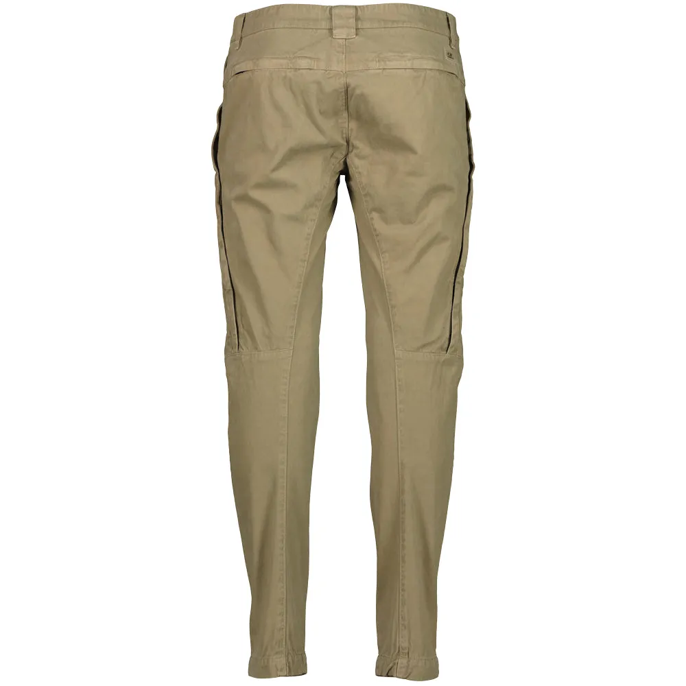 Military Twill Logo Patch Trousers