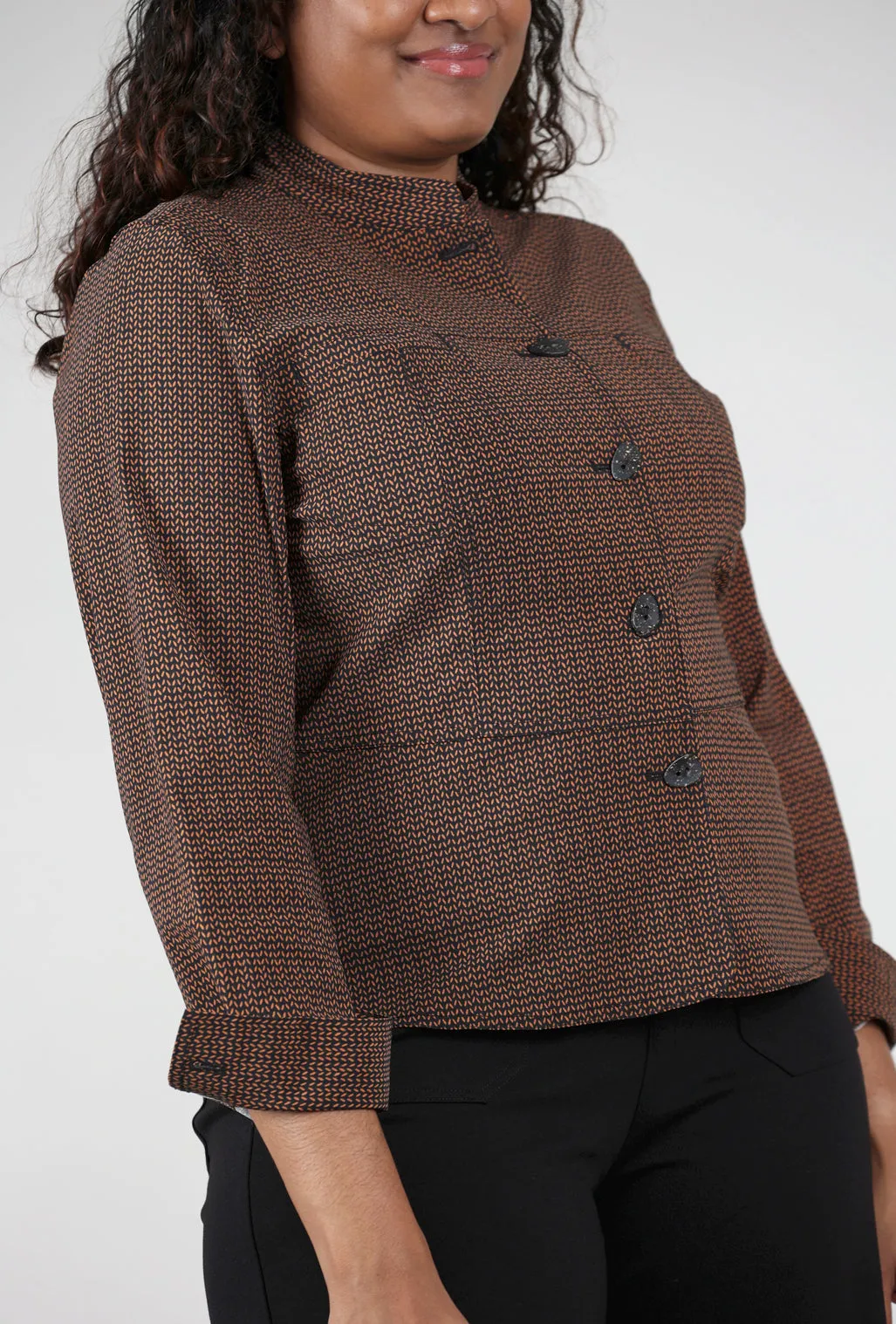 Power Stretch Shaped Jacket, Ginger