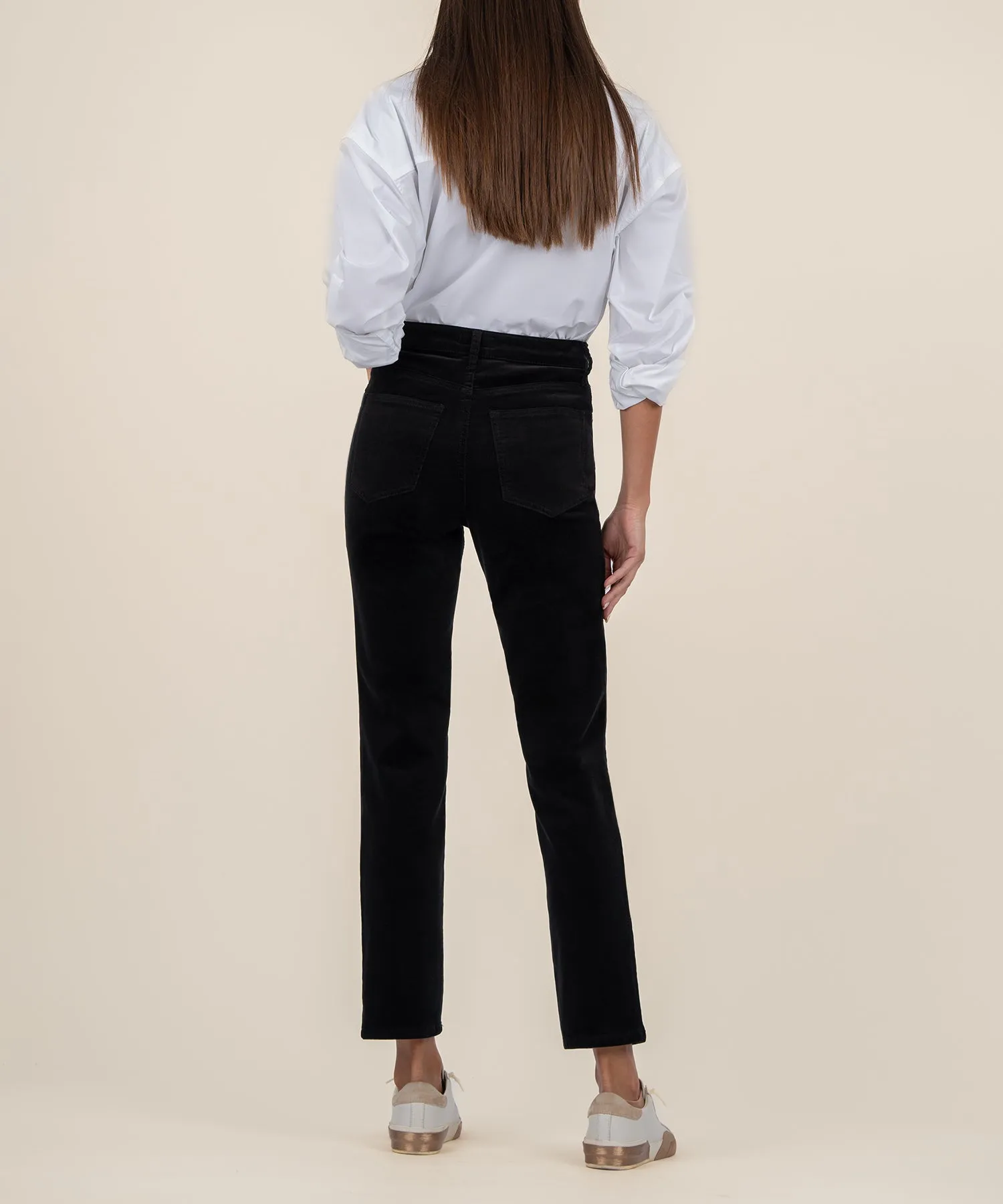 Rachael Corduroy Mom Jean, Long