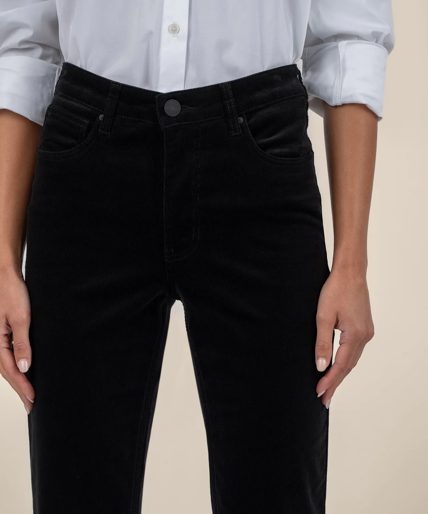Rachael Corduroy Mom Jean, Long