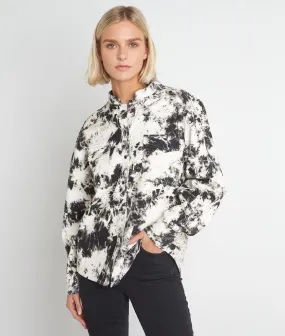 ROMY COTTON TIE-DYE OVERSHIRT