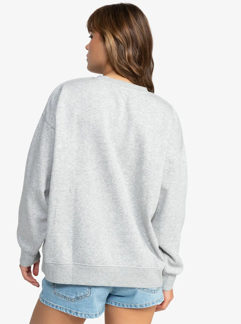 Roxy Morning Hike Crop Sweatshirt