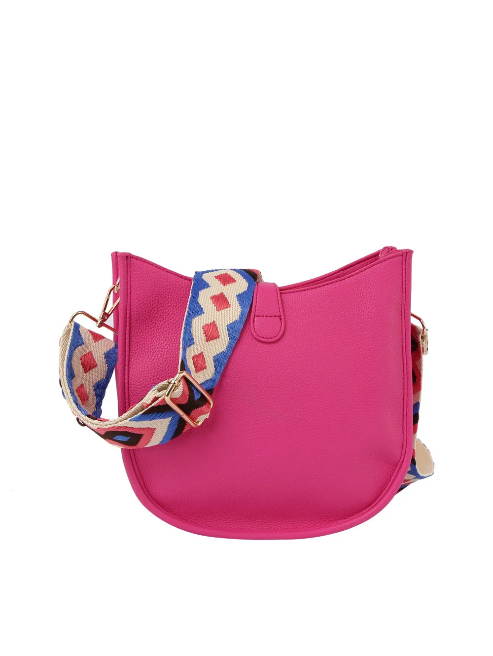 Structured crossbody with guitar strap