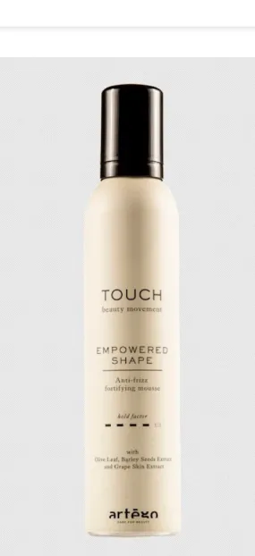 TOUCH EMPOWERED SHAPE ANTI-FRIZZ FORTIFYING MOUSSE