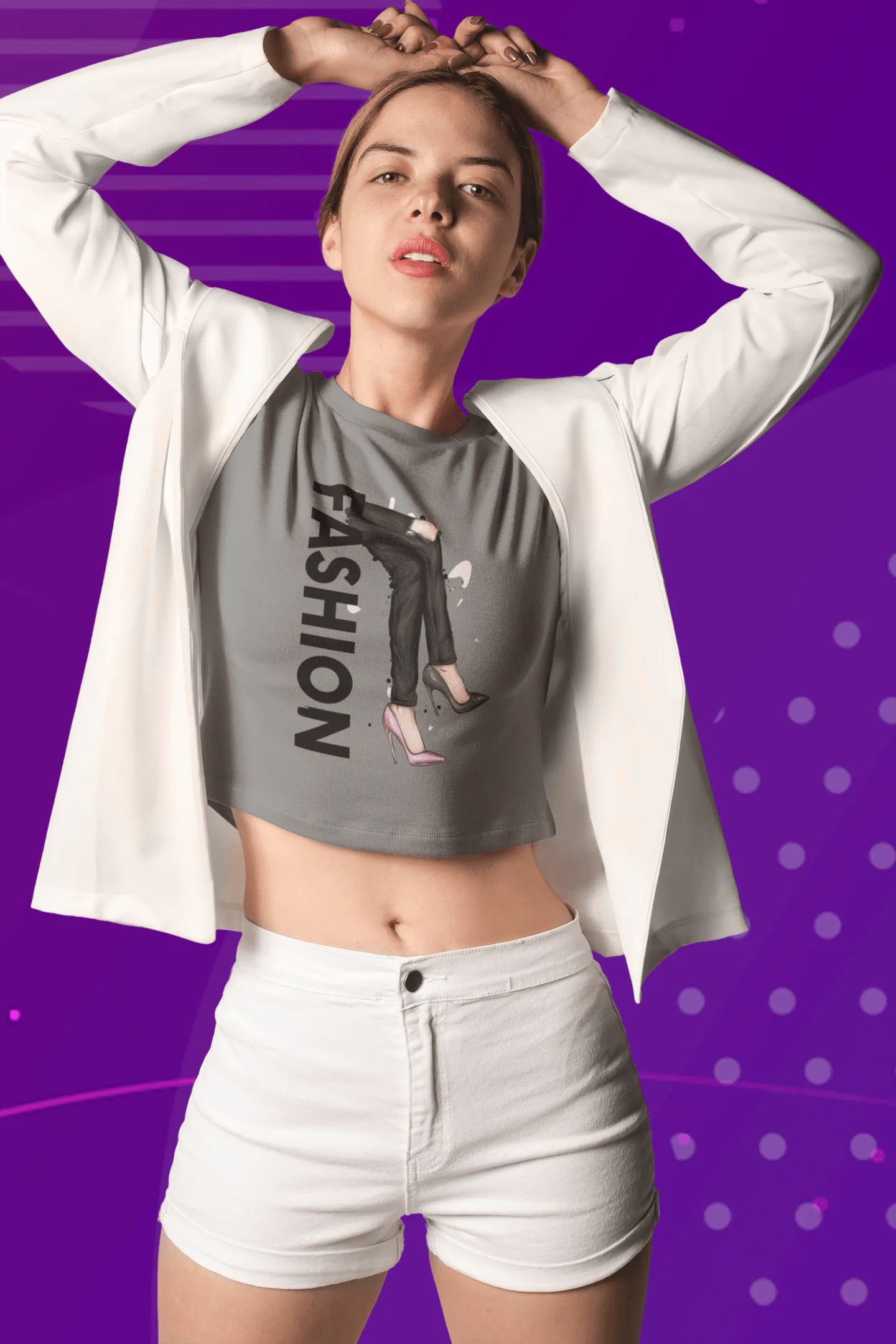 Trendy Favorite Cropped Tee
