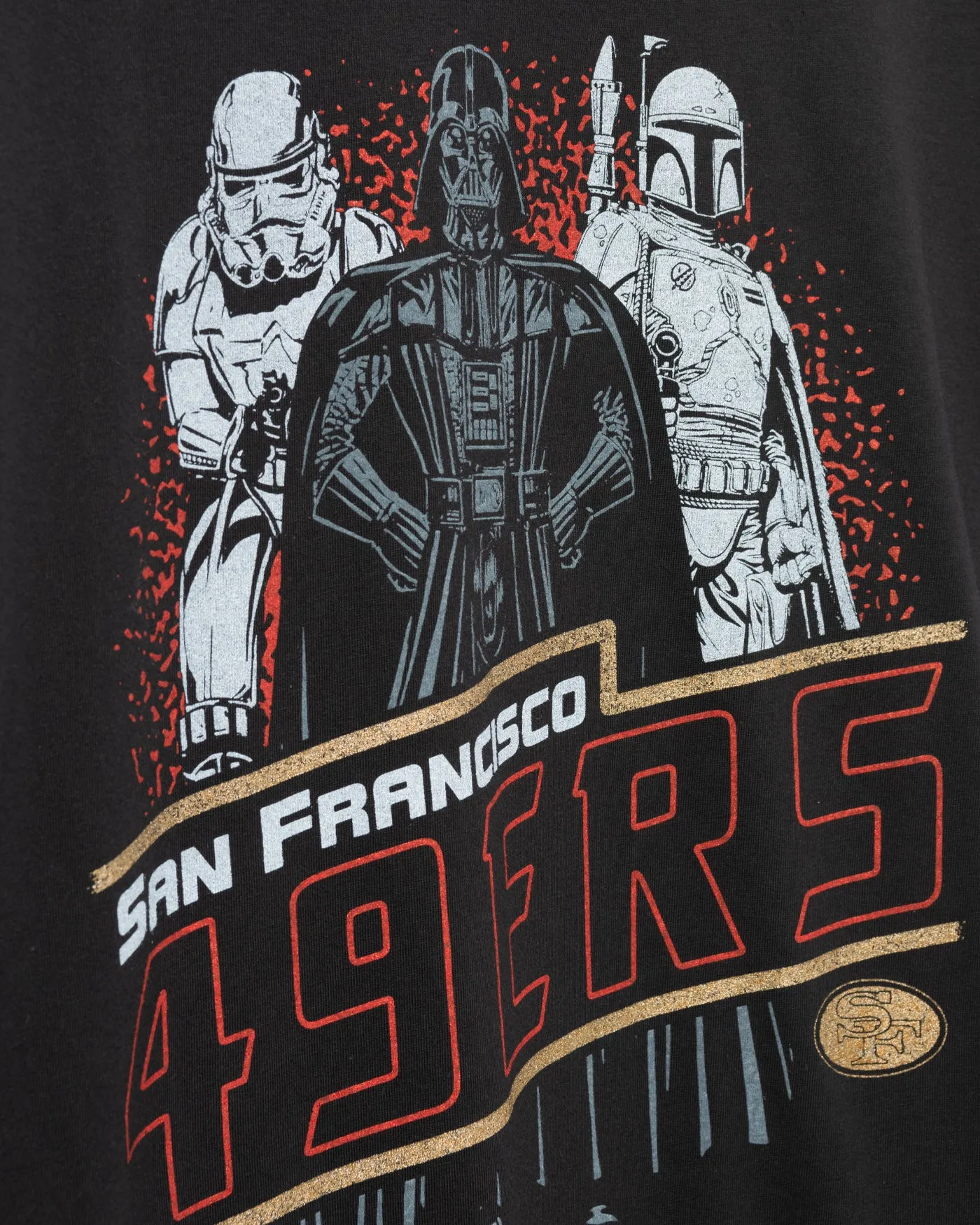 Unisex Star Wars��� x Junk Food x NFL Dark Side Team 49ers Tee