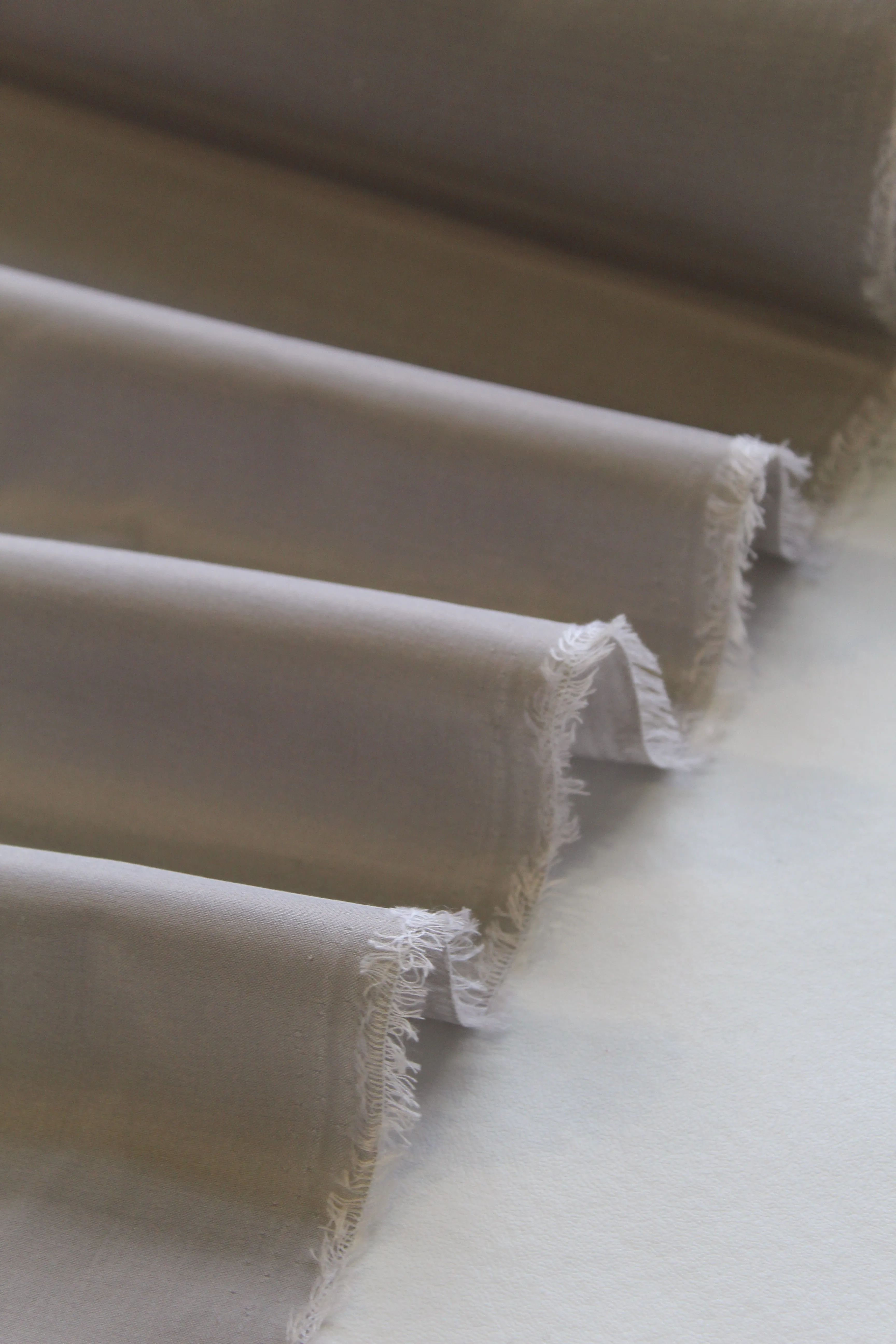 Wara - Silk Shirting | Stone