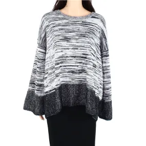 Women's Fleece Wide Sleeve Top,Grey