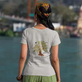 Women's Semi-Fitted Tee Ala Dalo’una in White