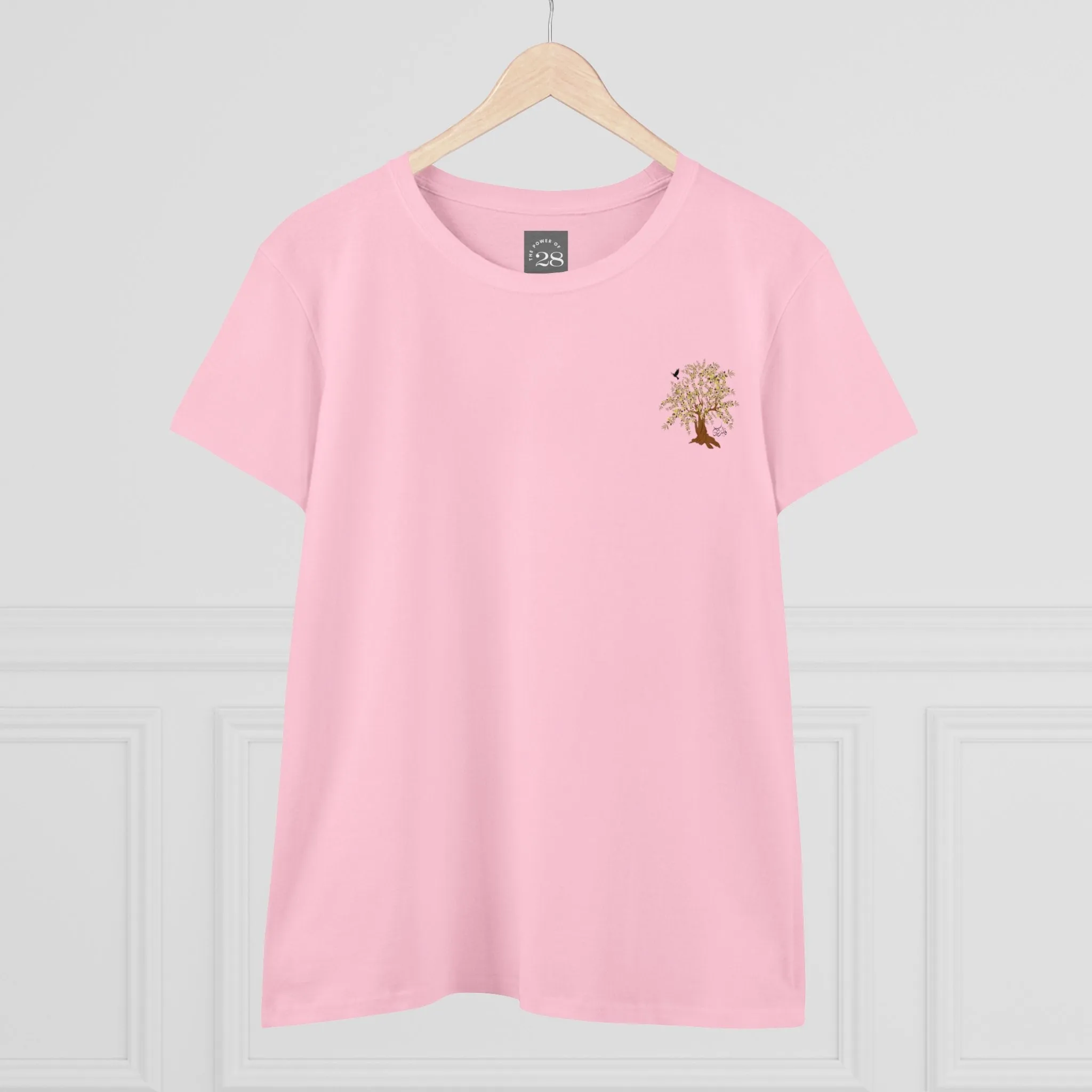 Women's Semi-Fitted Tee Ala Dalo’una in White
