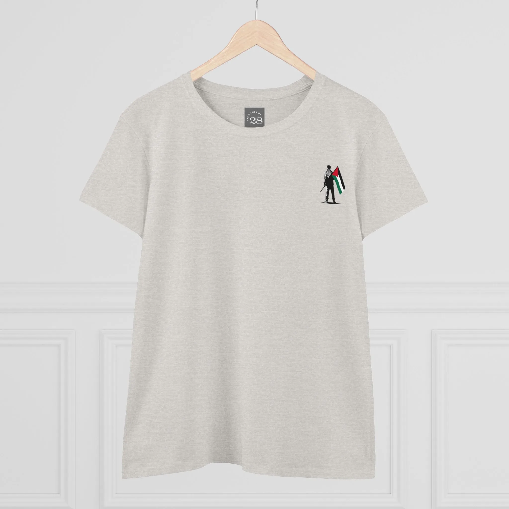 Women's Semi-Fitted Tee Eyes Speak Design