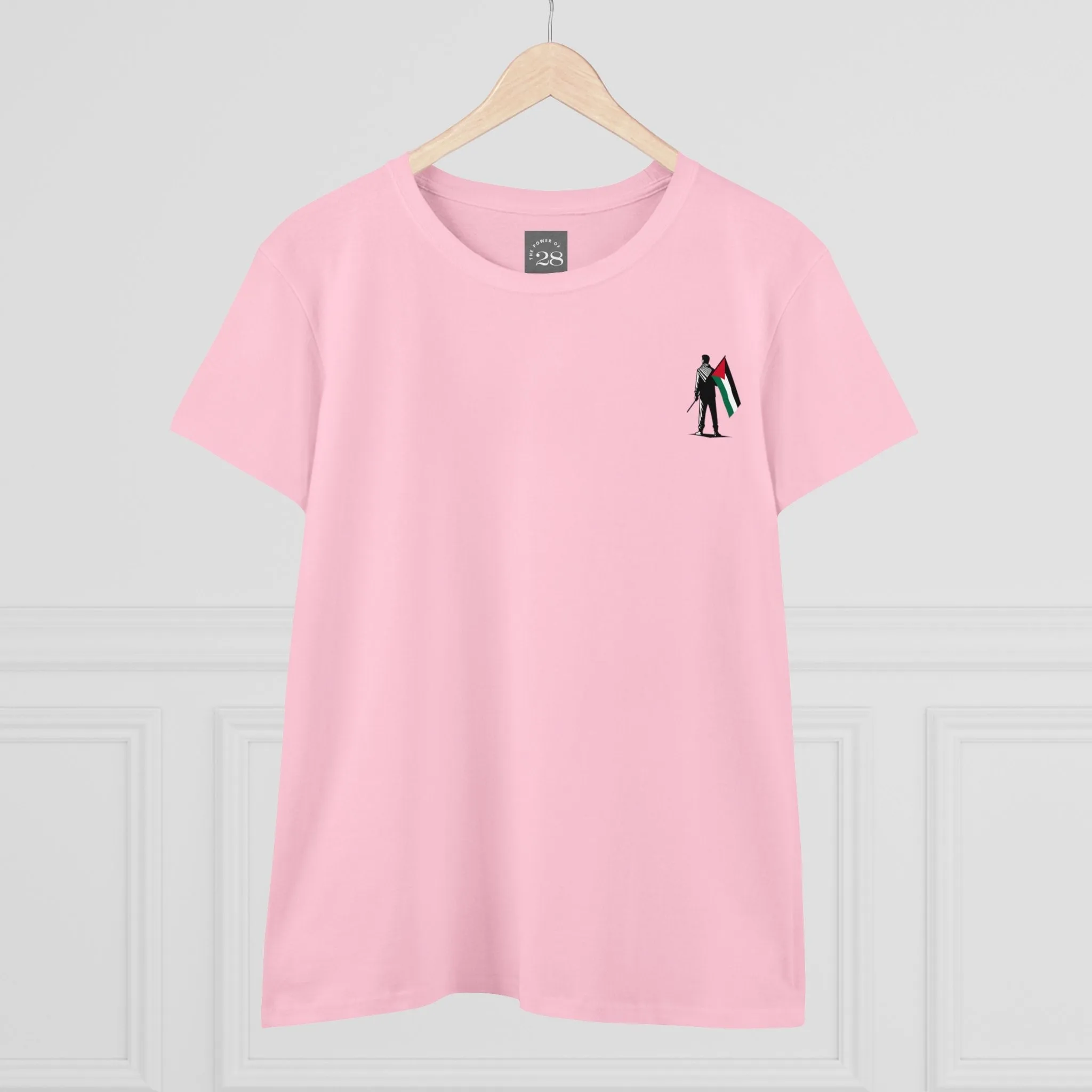 Women's Semi-Fitted Tee Eyes Speak Design