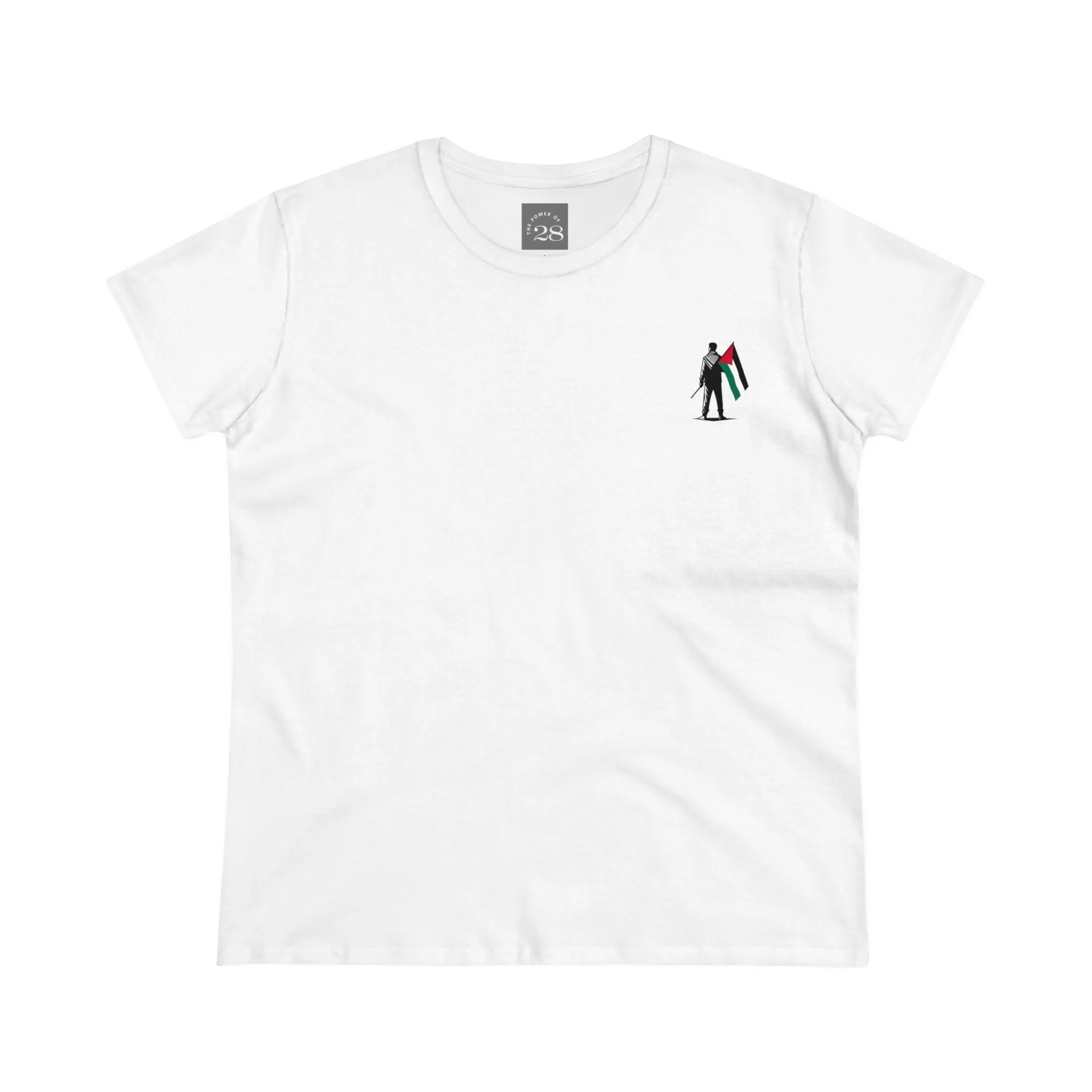Women's Semi-Fitted Tee Eyes Speak Design