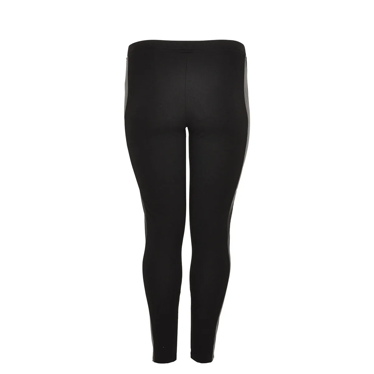 Yoek Legging Leather Stroke Interlock